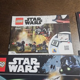 Lego Star Wars Instruction Manual  Lot 75266, 75133, 75175, 75246, 75263, 75226