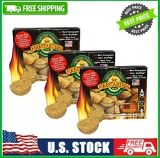 3 Box Lightning Nuggets 2 Pounds N35VBOX New All-Natural Fire Starters 35 Ct Box