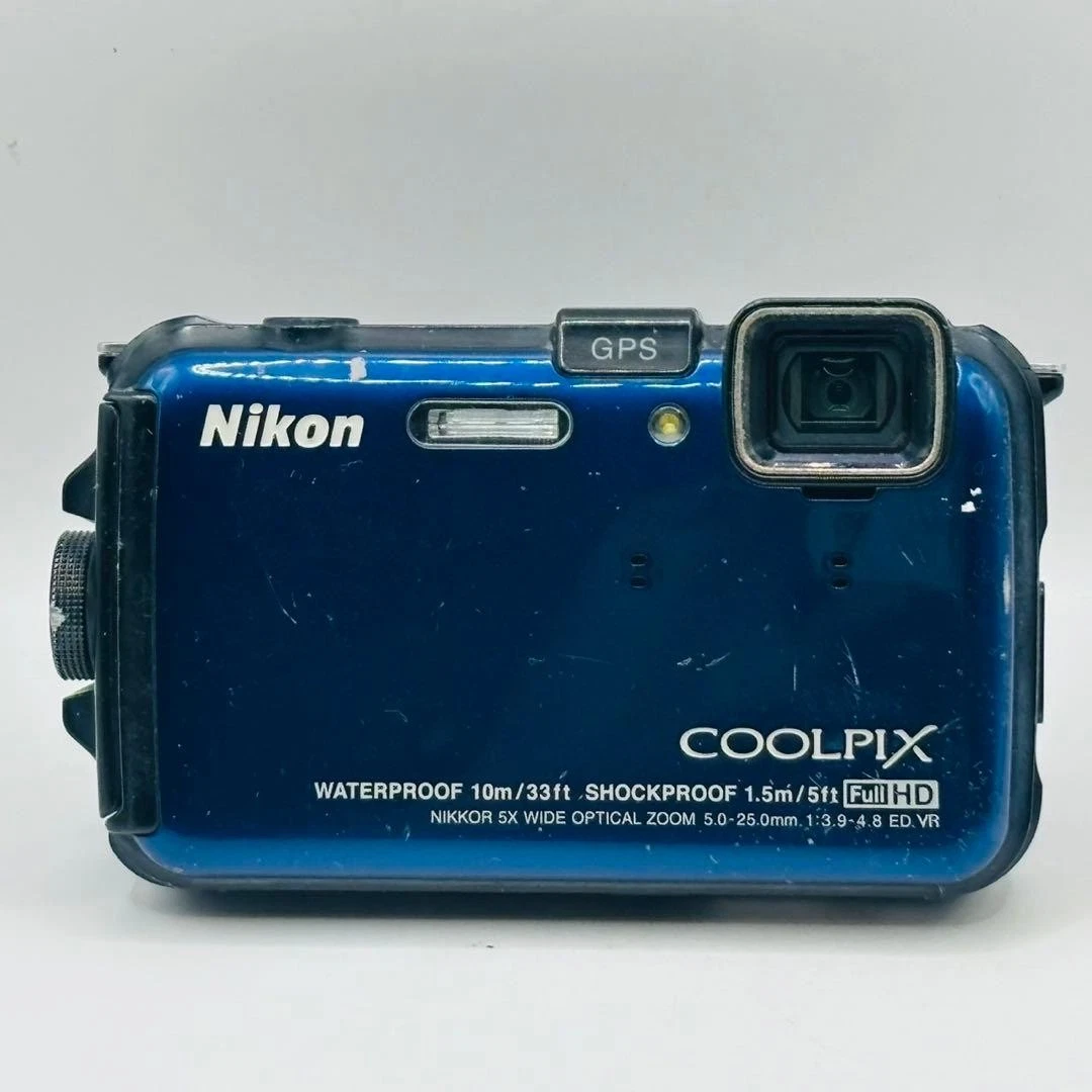 Nikon デジタルカメラ COOLPIX (クールピクス) AW100 オーシャンブルー AW100BL g6bh9ry Nikon COOLPIX AW100 デジタルカメラ