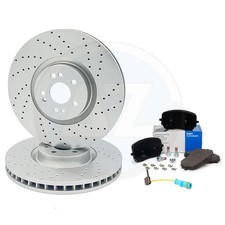 FITS MERCEDES GLE GLS V167 C167 X167 FRONT BRAKE DISCS PADS WEAR SENSOR 375mm