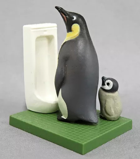 Capsule Q Museum Kunio Sato Animals Penguin Mini Figure Collectible