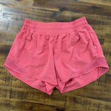 Lululemon Hotty Hot Short II Long 4 Size 4 Heartthrob Pink Low Rise