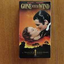 1998 MGM Gone with the Wind (VHS, 1939, Box Set, G,) Double Tape Good Condition