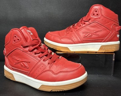 Reebok Resonator Mid Classic Big Kid 2K Flash Red High Top Basketball Sneaker
