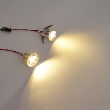 Pack of 6 MINI Spot Focus LED Ceiling Light Fixture Recessed Bull's Eye Cabinet