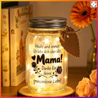 Led Flaschenlicht Muttertagsgeschenk Originelles Geschenk FüR Mama Geburtstag
