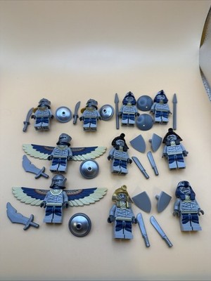 LEGO PHARAOH'S QUEST MUMMY WARRIOR LOT OF 9 Winged Figures 