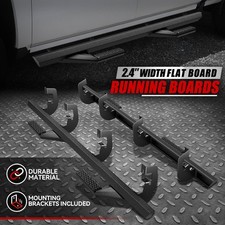For 07-19 Silverado Sierra Truck Crew Cab Side Arm Step Nerf Bar Running Boards