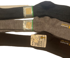 Burlington Gold Cup vtg. NOS 3 prs. brown, gray, blue 10-13 made in USA