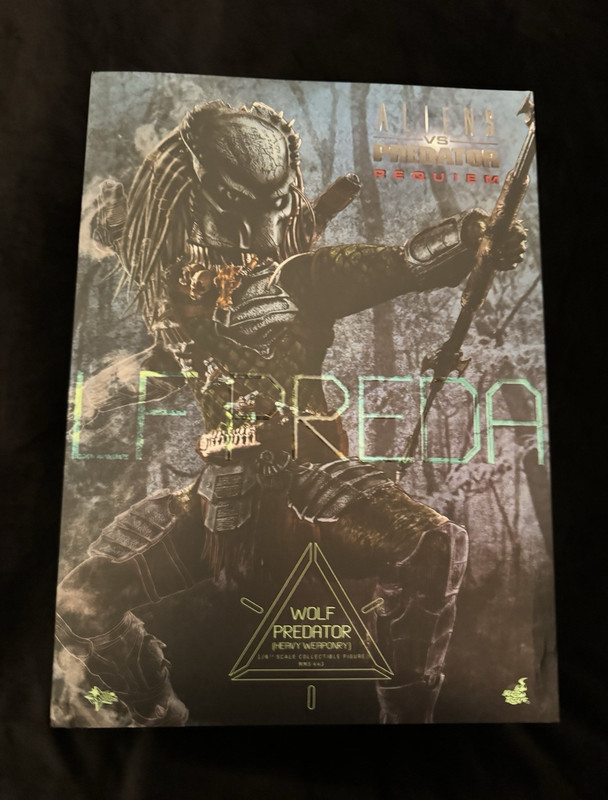 Hot Toys Wolf Predator Figure Heavy Weaponry Accessories AVP Requiem 2017