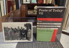 Poets Of Today VII Signed by James Dickey & Paris Leary + Photograph Of Dickey