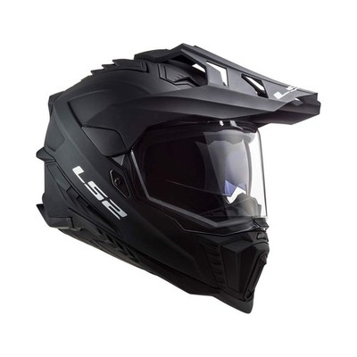 LS2 Helmets Explorer XT Adventure (Solid Matte Black - 2X-Large) XX-Large