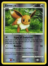 Eevee 59/111 Common Reverse Holo Rising Rivals Pokémon Card