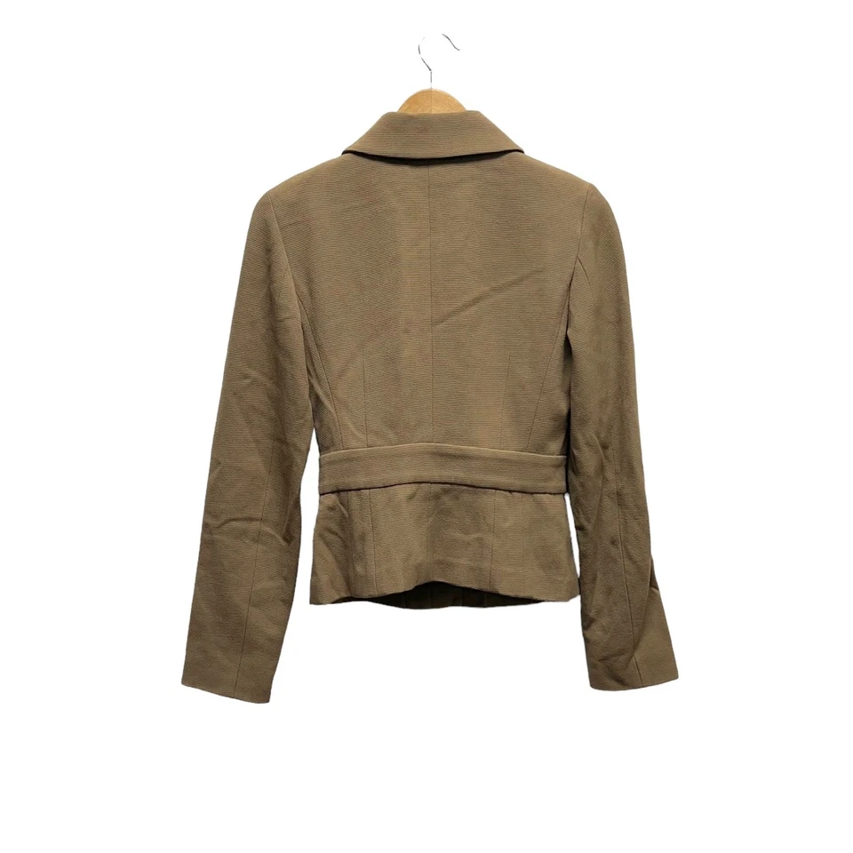 Chaqueta Blazer Narciso Rodríguez Marrón Lana Hecha en Italia Talla 4 Foto 4 de 4