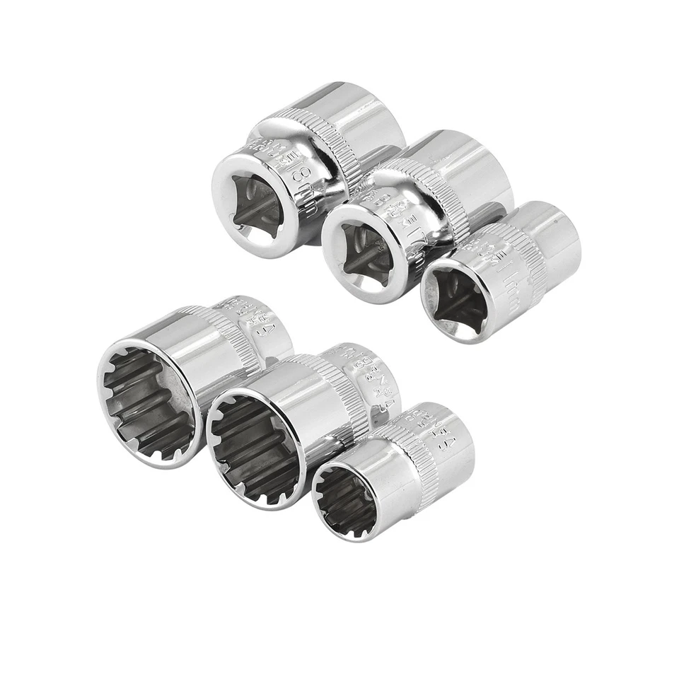 02488A 3/8" Drive Universal 6 Point Metric Socket Set, 18 Piece Universal Mec... - Image 4 of 4