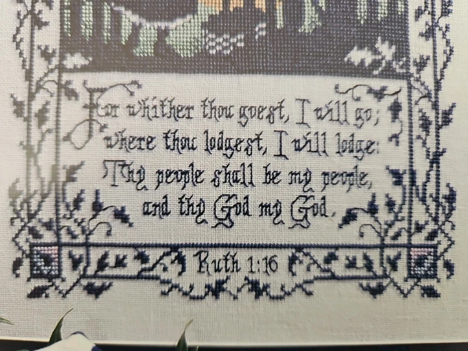 Kooler Design Studio RUTH 1:16 Counted Cross Stitch Pattern by Sandy Orton FCE - Image 2 of 3