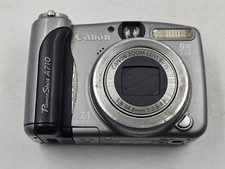 Canon PowerShot A710 IS 7.1 MP Digital Camera Silver - Not Working