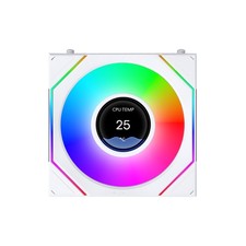 Lian Li UNI FAN SL Infinity LCD Flex 120mm Normal Blade ARGB Fan 12SLIND1F1W