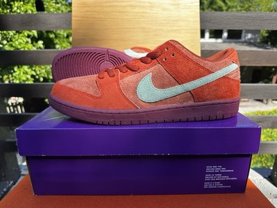 Nike SB Dunk Low Pro PRM Mystic Red Emerald Rise DV5429-601 Sz 13