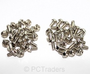 50x Mixed PC Screws Pack M3 6-32 for Case / PSU / HDD / DVD / Floppy