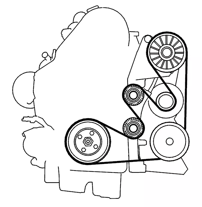 Ancillary sales drive belt