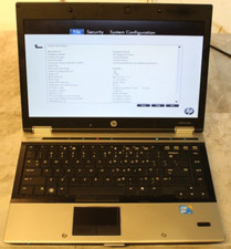 HP EliteBook 8440p For Parts Posted Bios No HDD 2GB Ram i5-M520 2.40GHz CPU