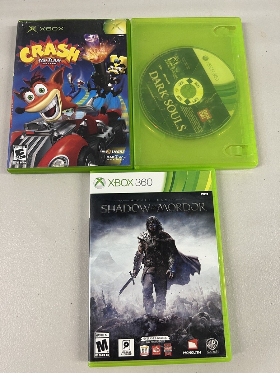 Lot Games -1 Xbox Xbox 360 Games Dark Souls Crash Bandicoot