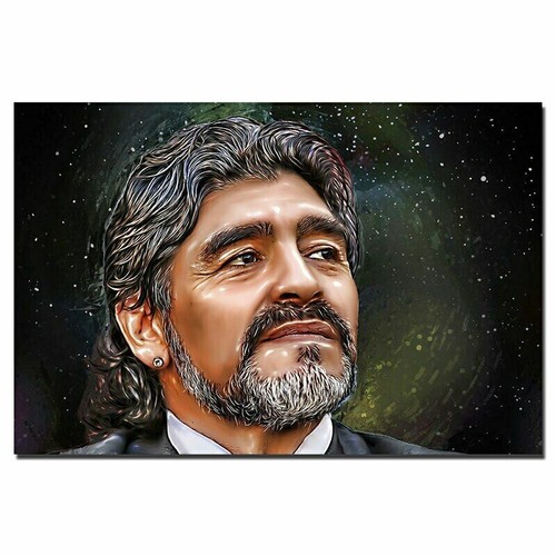 Tableau Sur Toile Pablo Escobar 50x70 Cm - Multicolore (neuf)