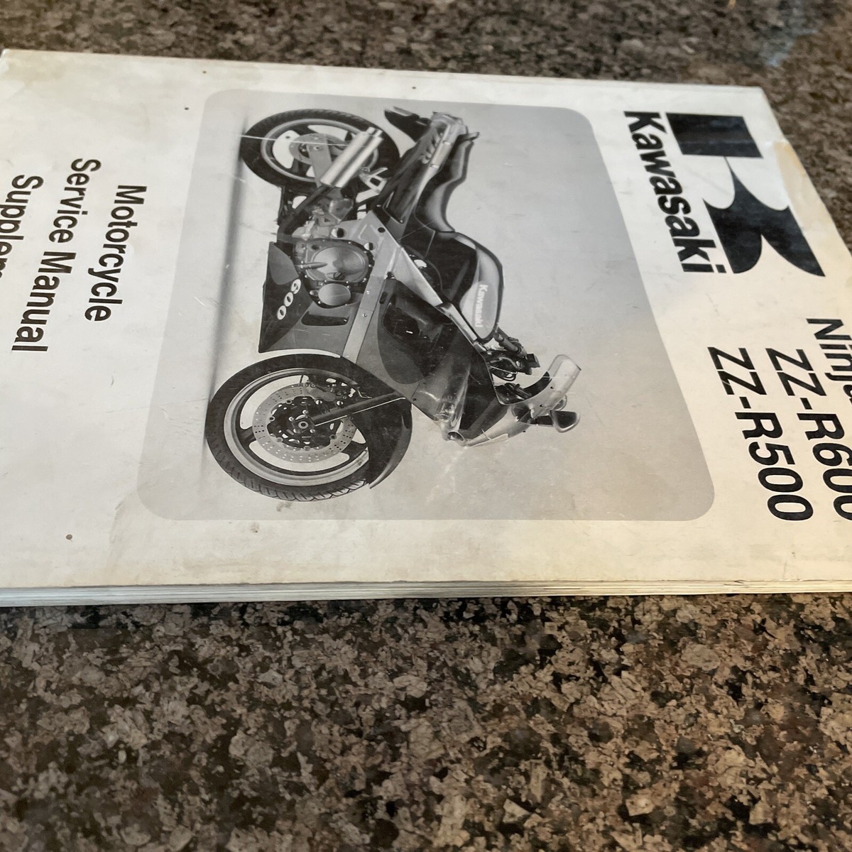 1993 Ninja ZX6 Original OEM Kawasaki Motorcycle Service Manual | eBay