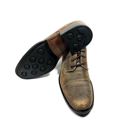 Cole Haan Distressed C04946 Men\'s Oxford Leather Brown Dress Shoes SZ 13 - NEW Cole Haan Distressed Oxfords, #C04946, Brown, Leather, Men main image 4