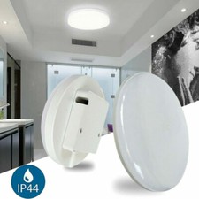 LED Bathroom IP44 Waterproof Light Fittings Ceiling Flush Mount Porch Lights 50W