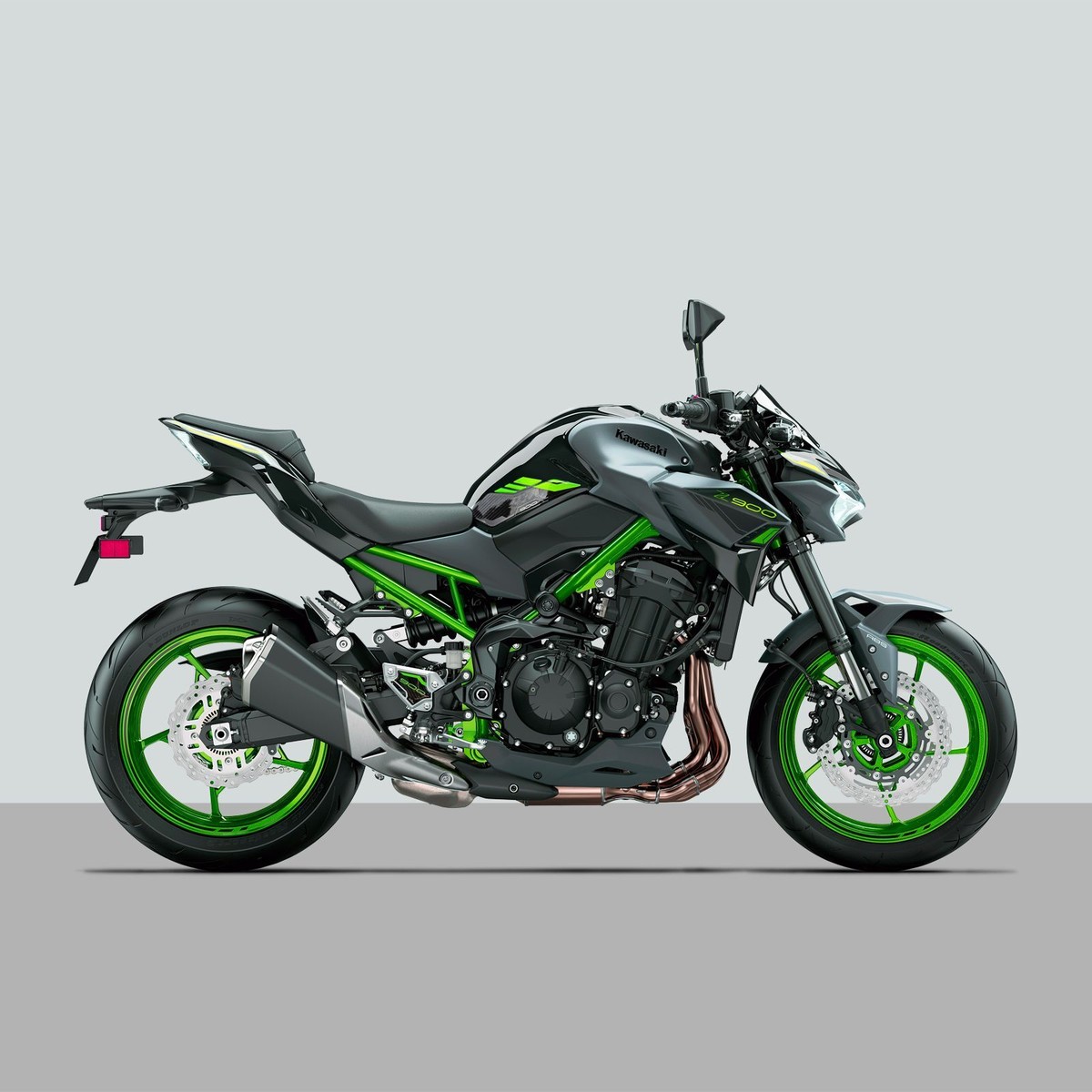 Labelbike 3D Tank-Aufkleber Für Kawasaki Z900RS – Harzbeschichteter Kratzschutz – Handgefertigt In Italien