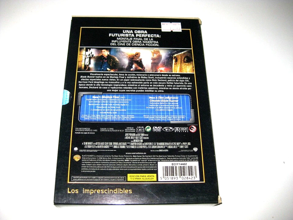 BLADE RUNNER DVD + HARRISON FORD BOOKLET (SPECIAL COLLECTOR'S EDITION 2DVD) - Image 2 of 2