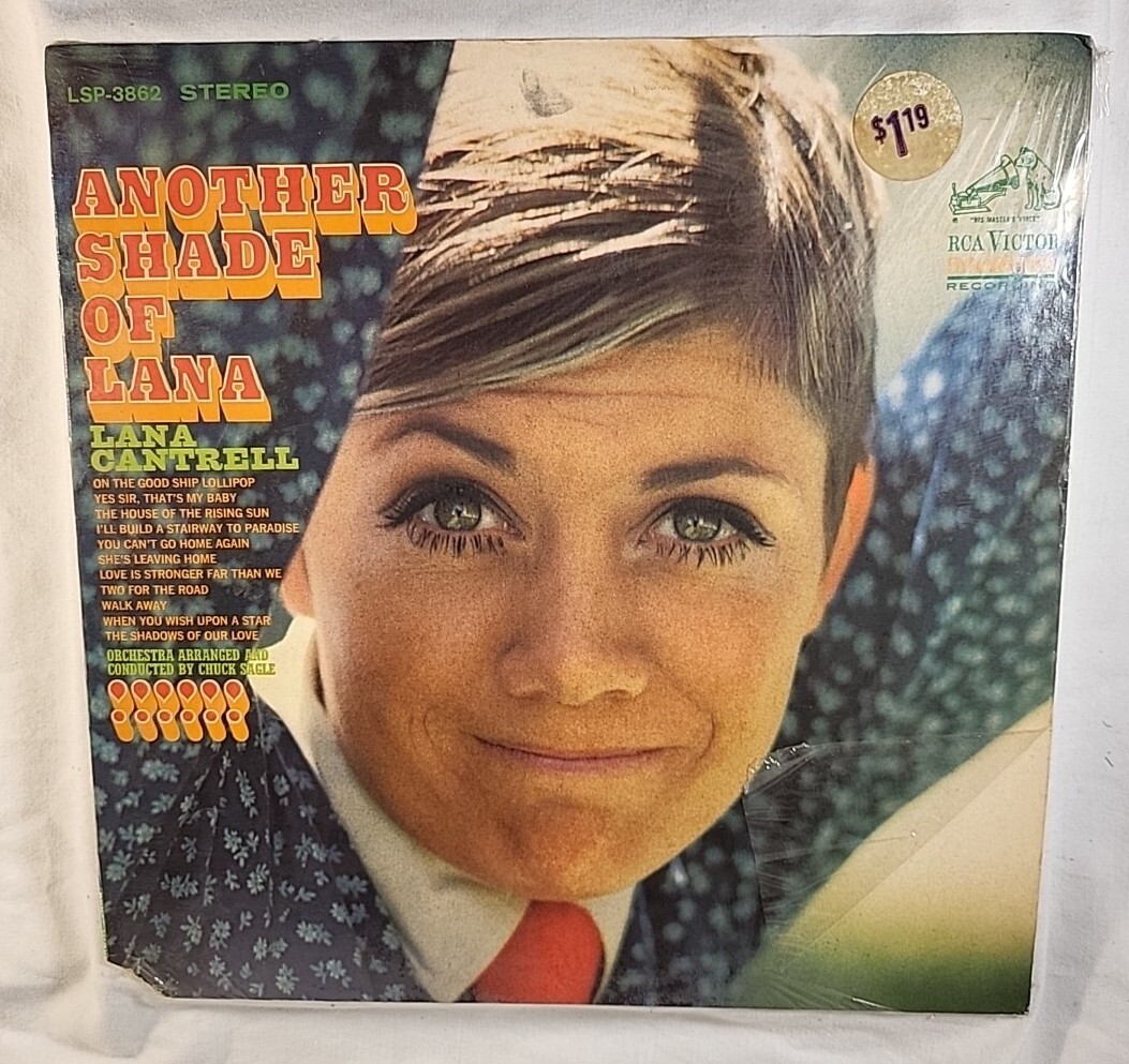 LANA レコード Lana Cantrell / Another Shade Of Lana / 1967 VINYL LP (EX play