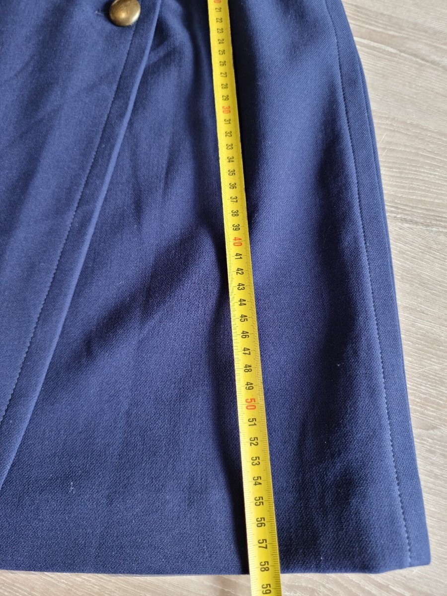 Jupe Gérard Darel Neuve Avec étiquette - Encre Marine, Taille 44, Style BCBG Récent