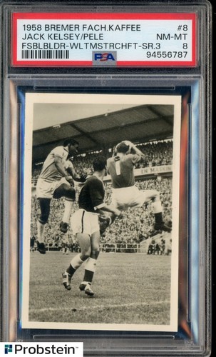 Carte Collector 1958 Bremer Kaffee Fachring #6-5 - Lev Yashin Rookie PSA 1.5