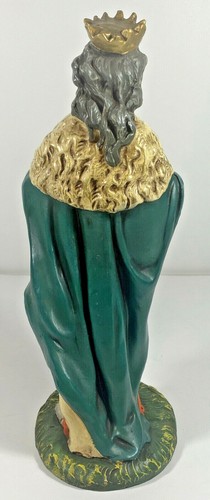 Vintage Nativity Wise Man Figure Large 12" Scale Italy - Picture 3 of 8