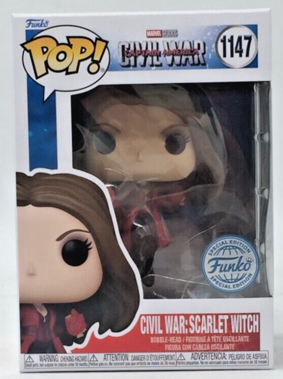Funko Pop スカーレットウィッチ 【シビルウォー】 Amazon.com: Civil War Captain America Scarlet Witch Pop
