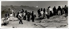 LG61 1985 Original Oversize Photo YOSEMITE NATIONAL PARK SENTINEL DOME BLUE MOON