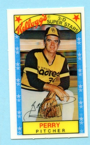 Gaylord Perry [1973 Hits 325] #49 1979 Kellogg's card