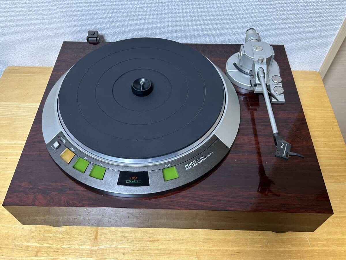 DENON ターンテーブル　DP-57M Denon DP-57M Platine Quartz Pll Direct Drive Hiend Vintage