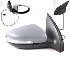 Driver Side Volkswagen Golf 2009 to 2013 Complete Wing Mirror Electric Unit