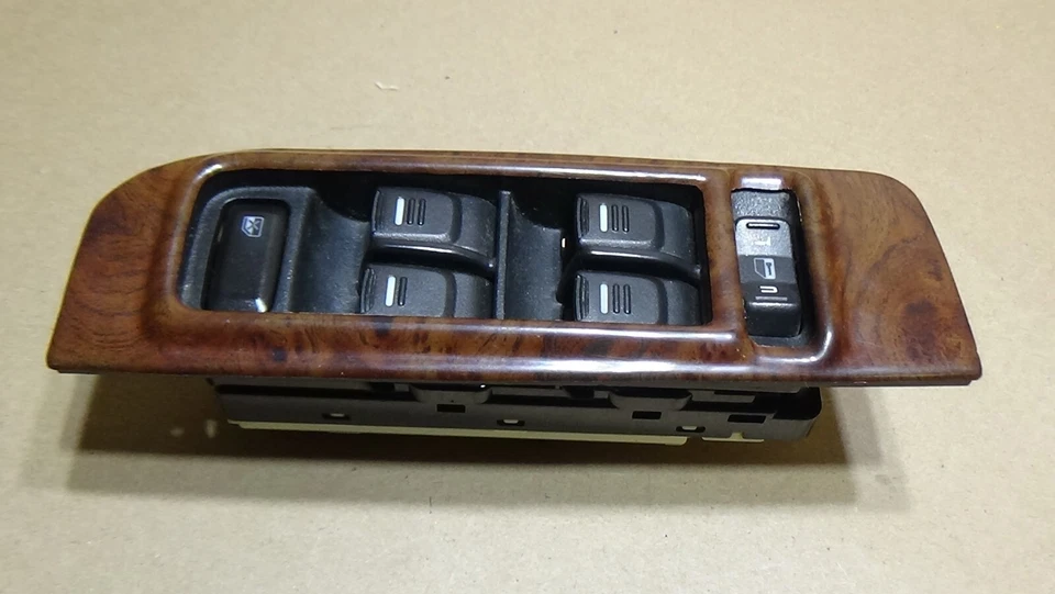 2006-2010 Hummer H3 Left Master Power Window Switch Woodgrain - Image 2 of 4