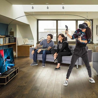 1set Vr Cable Management System Ceiling Pulley Vr Accessories For