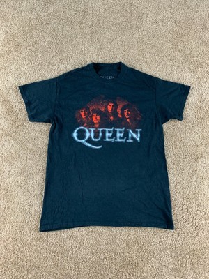 Queen Shirt Mens Adult Medium Black Red 