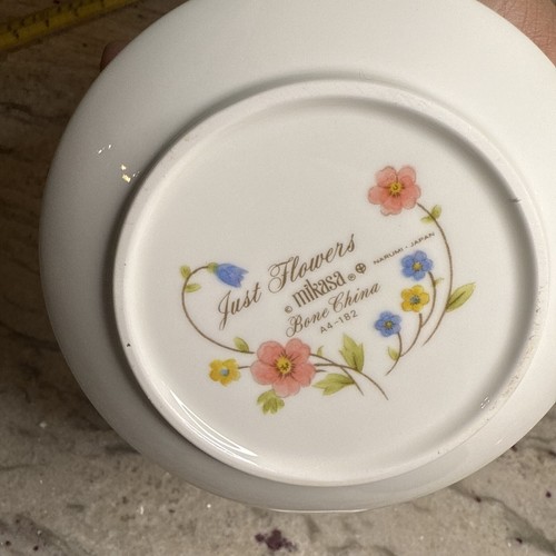 Just Flowers by MIKASA- Sugar Bowl & Lid- New In plastic  - Picture 6 of 12