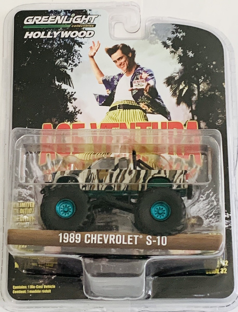 グリーンライト 1989 シボレー S-10 ACE VENTURA 迷彩柄 Greenlight Hollywood Series Ace Ventura '89 Chevrolet S-10
