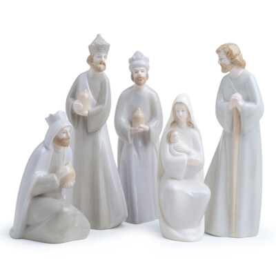 Royal Class Art. 26761 Krippenset Porzellan 5-teilig 23 cm