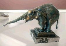 3 Elefanten-Statuen Aus Harz – Mutter & Baby, Ca. 10 Cm & 5 Cm Hoch | Deko-Figuren Für Wohnzimmer, Garten, Büro