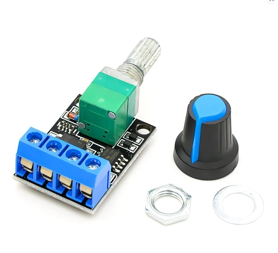 5V 12V 10A Voltage Regulator PWM DC Motor Speed Controller Governor Stepless - image 3 of 4